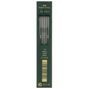 Astuccio 10 mine B Faber-Castell TK 9071 2 mm -