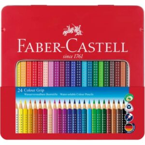 Faber-Castell Colour Grip assorted coloured pencils