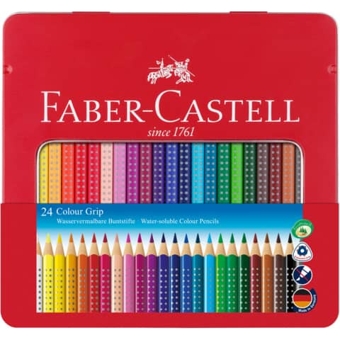 Matite colorate Faber-Castell Colour Grip  assortiti