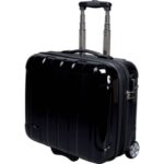 Trolley portadocumenti JSA in policarbonato 43x21x40 cm nero