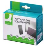 Salviette di pulizia bagnate/asciutte Q-Connect