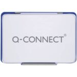 Q-Connect stamp pad 11x7 cm blue
