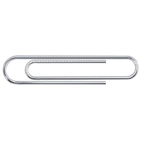 Fermagli Q-Connect filo d'acciaio nichelato 77 mm