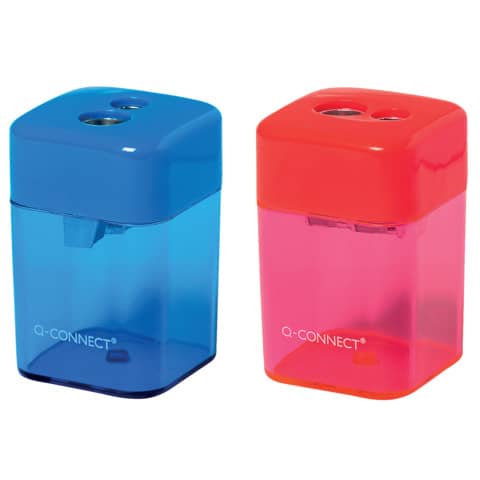 Temperamatite Q-Connect 2 fori diametro 8 e 10 mm