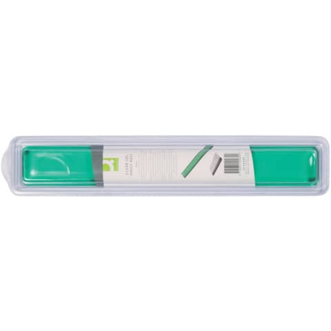 Poggiapolsi da tastiera in gel Q-Connect 49x5,5x2,3 cm verde