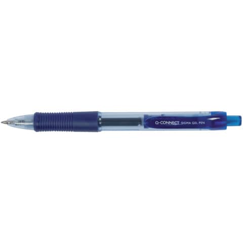 Penna a sfera inchiostro gel Q-Connect Sigma M blu