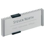 DURABLE INFO SIGN aluminium/acrylic transparent/silver