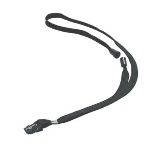 Cordoncino per portabadge DURABLE tessuto nero 10mm x