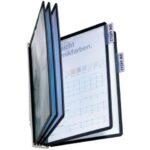 Leggio da parete DURABLE SHERPA® WALL 5 pannelli A4 ABS nero