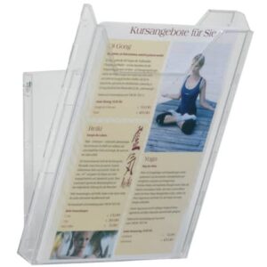 Table-Top Display Stand DURABLE COMBIBOXX A4 transparent