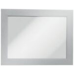 Frames with magnetic panel DURABLE DURAFRAME® A6 silver metallic
