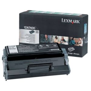 Toner return program Lexmark nero