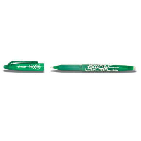 Penna a sfera cancellabile Pilot Frixion Ball punta 0,7 mm verde