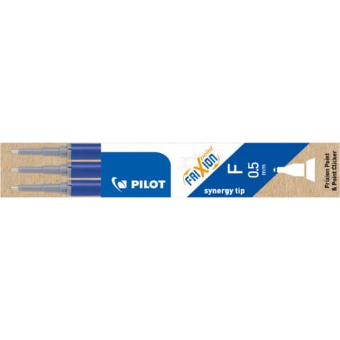 Refill sfera Pilot Frixion Point Clicker  0,5 mm blu