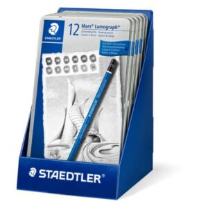 Matita Staedtler Mars® Lumograph® in astuccio in metallo 12 matite