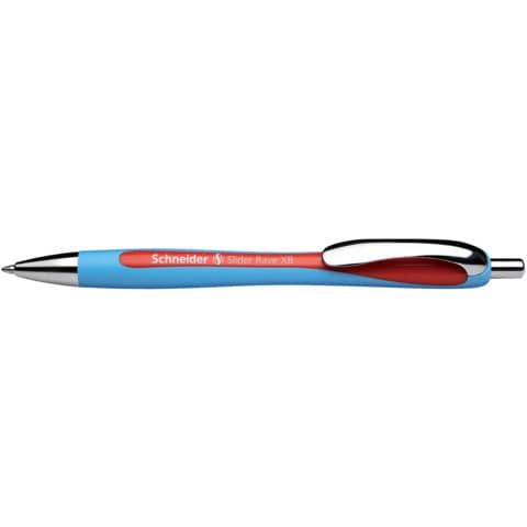 Schneider Slider Rave refillable biros XB stroke red
