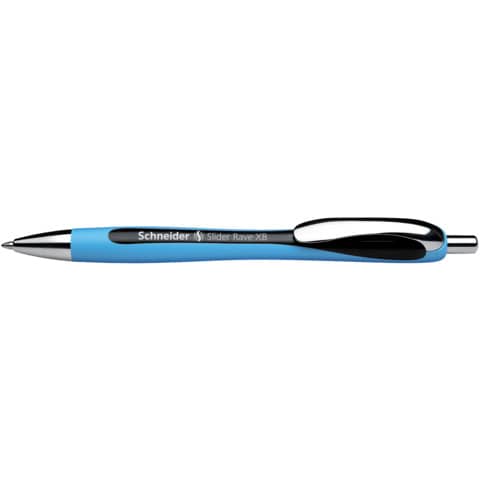 Schneider Slider Rave refillable line XB biros black