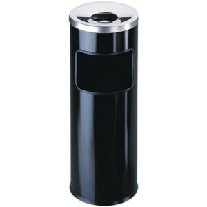 Posacenere DURABLE autoestinguente a colonna con sabbia e cestino acciaio