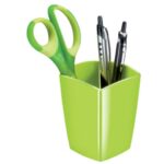 Portapenne CepPro Gloss CEP in polistirolo con 2 scomparti verde anice