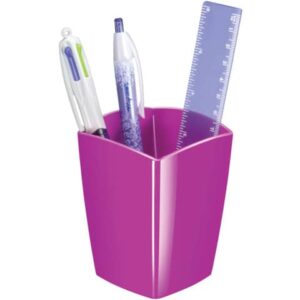 Portapenne CepPro Gloss CEP in polistirene con 2 scomparti rosa