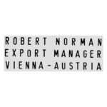 3-line modular stamp TRODAT PRINTY Typo plastic 38x14 mm black