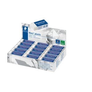 Gomma Staedtler Mars plastic 526 53 bianca mini