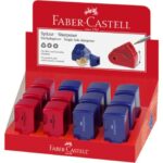Faber-Castell Sleeve 1-hole Pencil Sharpener with reservoir -