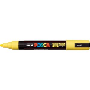 Marcatore a tempera POSCA Uni-Ball punta tonda 1,8-2,5 mm giallo
