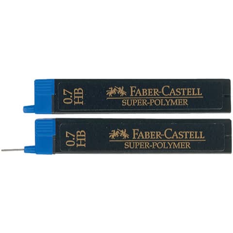 Astuccio 12 mine HB Faber-Castell Super Polymer 0,7 mm -