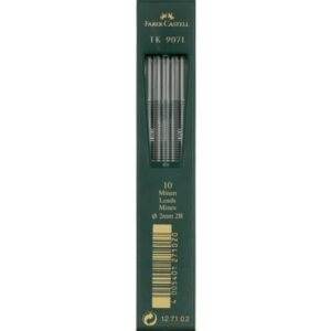 Astuccio 10 mine 2B Faber-Castell TK 9071 2 mm -