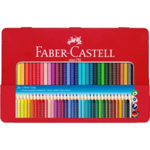 Faber-Castell Colour Grip assorted coloured pencils