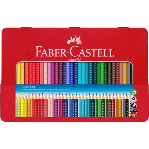 Matite colorate Faber-Castell Colour Grip  assortiti