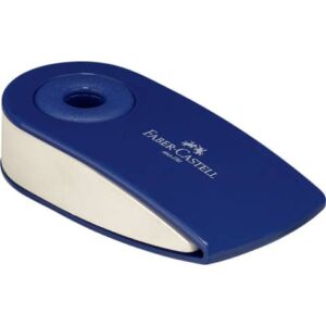 Gomma bianca Faber Castell mini Sleeve colori assortiti -