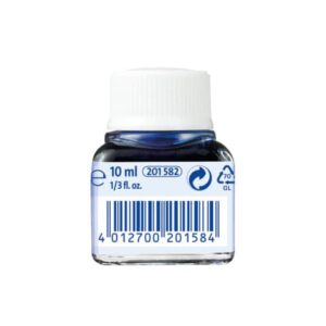 10 ml bottle of Pelikan 523-17 India ink - ultramarine blue -