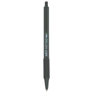 Penna a sfera a scatto BIC SoftFeel Clic Grip M 1 mm nero