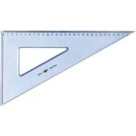 Squadra ARDA Linea Uni plastica termoresistente fumé ottico trasparente