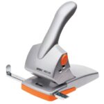 Rapid HDC65 Fashion 2-hole punch 65 sheets grey/orange