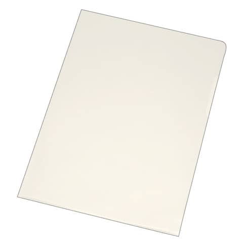 Cartellina a L Q-Connect ppl A4 trasparente opaco