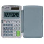 Q-Connect 8-Digit Pocket Solar Calculator