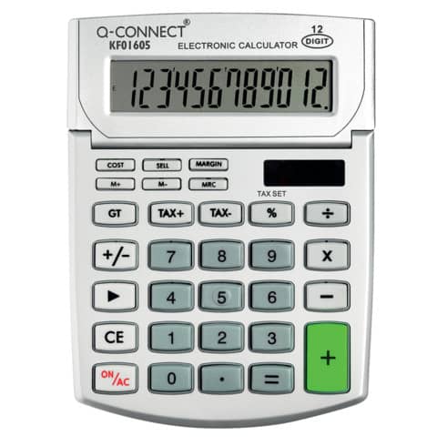 Calcolatrice solare da tavolo Q-Connect M - 12 cifre