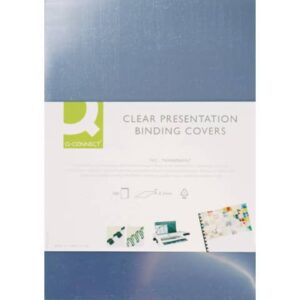 Copertina per rilegatura Q-Connect trasparente 200 µm A3