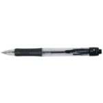 Q-Connect push-button biros M tip black