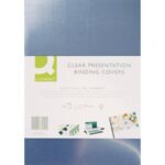 Q-Connect Binding Cover Transparent 200 µm A4