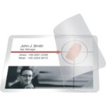 Q-Connect Cold Lamination Pouches for Credit Cards full size