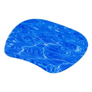 Tappetino mouse Q-Connect 21,2x17,2 cm Design Swimming Pool