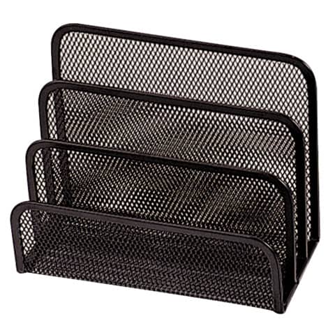 Sparticarte in metallo Q-Connect 17x13,5x8,3 cm nero