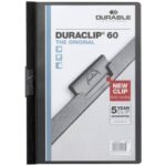 Clipboard Durable DURACLIP® A4 - 6 mm spine - 60 sheets capacity