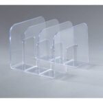 Porta cataloghi DURABLE TREND polistirolo trasparente 21,5x21x16,5 cm