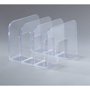 Porta cataloghi DURABLE TREND polistirolo trasparente 21,5x21x16,5 cm