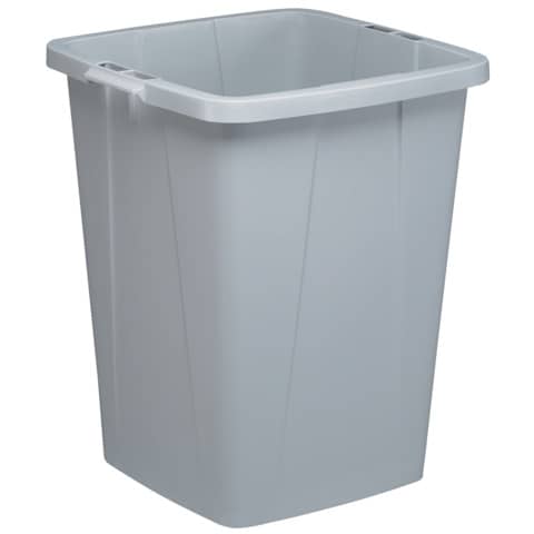 Contenitore portarifiuti DURABLE DURABIN 90 L polipropilene grigio